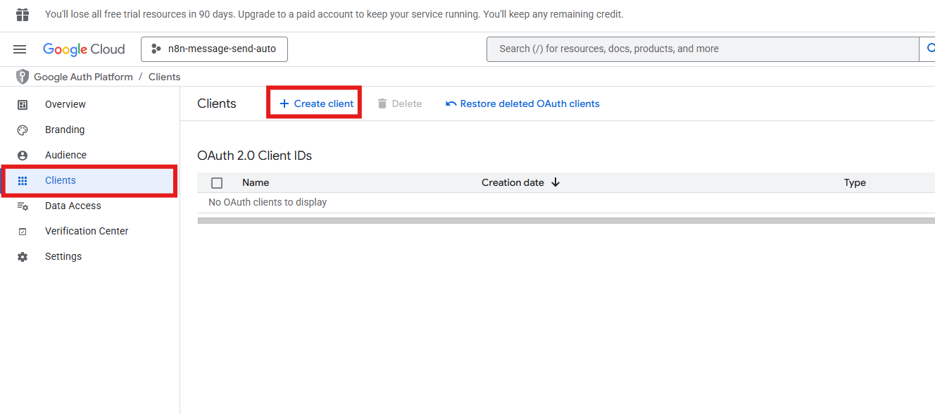 Web application 선택